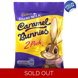 Cadbury Caramel Bunnies 40g Chocolate Sweets